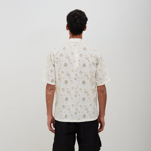 Sunflower Cayo SS Shirt White 1165 Degli Uberti